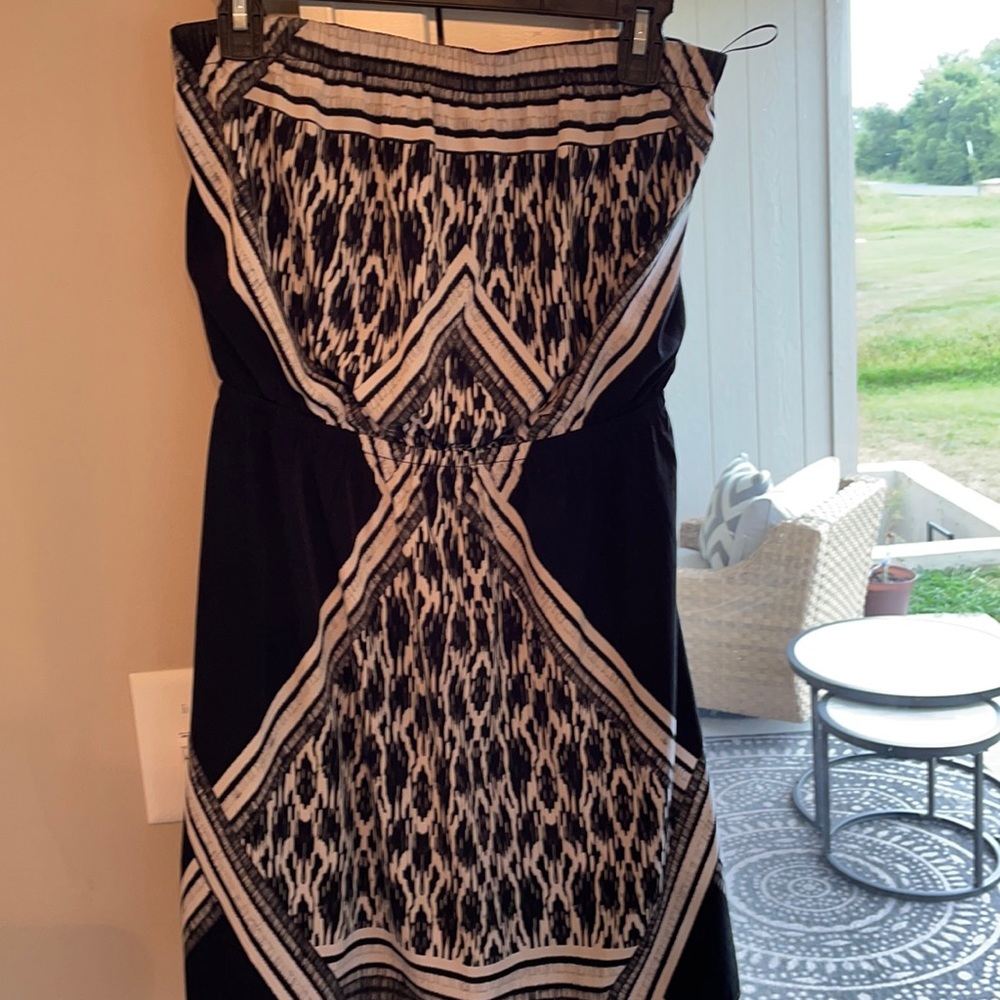 Express strapless dress